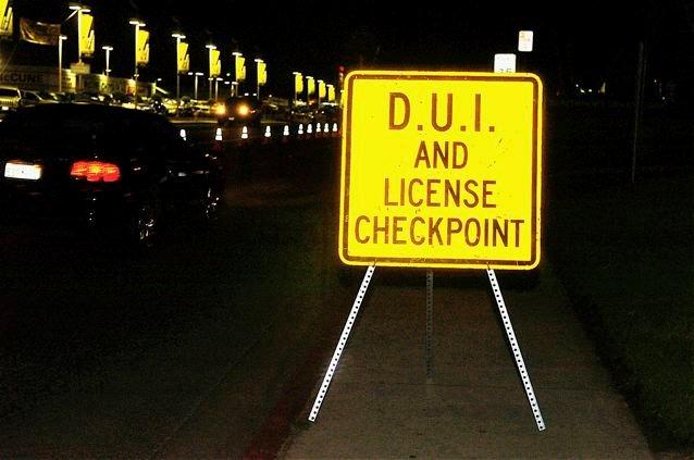 DUI Checkpoint photo